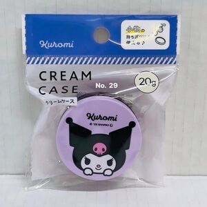 Sanrio Kuromi Purple Transparent Acrylic Multi Purpose Round Case